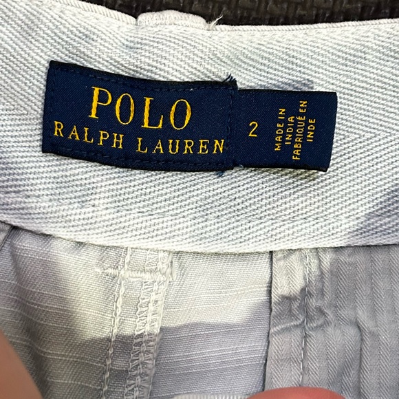 Light blue Short Polo Ralph Lauren 4inch inseam size 2 - Picture 2 of 9